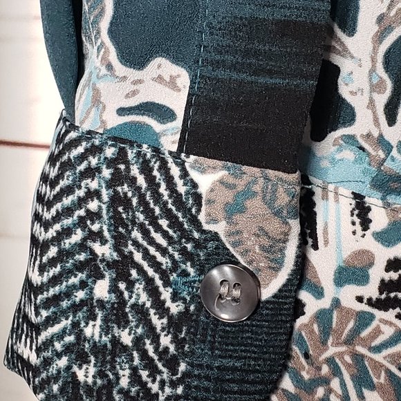 Charter Club Floral Button Down Shirt - Picture 6 of 11